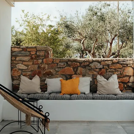 Cycladic Wine Press House בית נופש Alikí